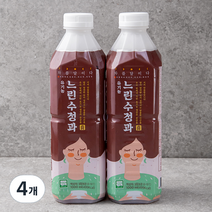 유기가공식품 인증 차를달이다 느린 수정과, 1000ml, 4개