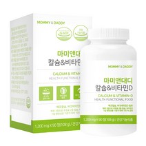 마미앤대디 칼슘 비타민D 1200mg, 90정, 1개