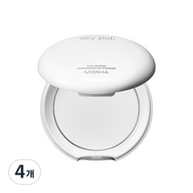 미샤 에어리 팟 팩트 5g, 투명, 4개
