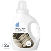 뽀숑 식기세척기 액상형 린스 650ml, 2개