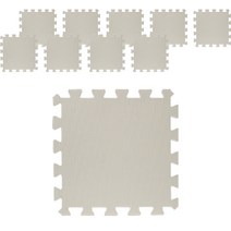 반려동물 퍼즐 매트 10p, 라이트그레이