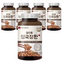 참다움 청국장환, 120g, 5개입