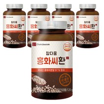 참다움 홍화씨환, 120g, 5개입