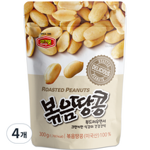머거본 볶음땅콩, 300g, 4개