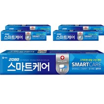 2080 스마트케어 치약, 190g, 5개, 상세 설명 참조