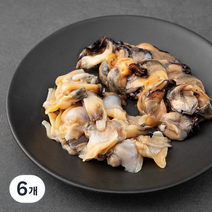 바다자리 국산 바지락살 + 홍합살, 160g, 6개