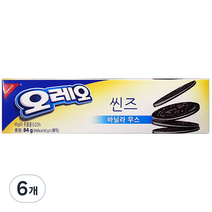 오레오 씬즈 바닐라무스, 84g, 6개
