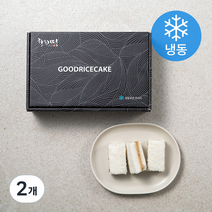 착한떡 달콤한 우유백설기 (냉동), 900g, 2개