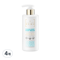 제무 마누카 허니 바디워시, 300g, 4개
