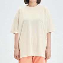 게인스보로 남성용 오버핏 UV 쿨 마이크로아이스 라운드 티셔츠