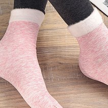 크레용 고급형 기모 보온양말 8켤레