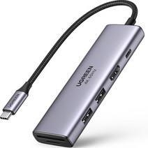 베이식스 4포트 USB 3.0 2.0 무전원 멀티허브 BU4A