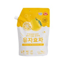 햇살긴 유자효차, 1kg, 1개