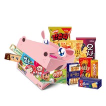 입짧은 하마의 사파리 여행 과자선물세트, 1세트, 12종