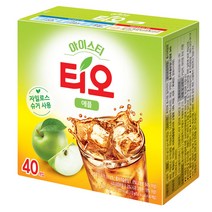 티오 아이스티 애플, 13g, 40개입, 1개