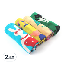 선우랜드 순면 3중 거즈행주 4종 세트 B, SET-B, 2세트