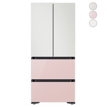 [색상선택형] 삼성전자 비스포크 프리스탠딩 김치냉장고 플러스 방문설치, RQ48A9402AP, 글램 핑크