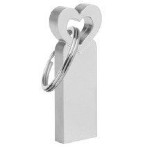 뮤스트 하트 USB 2.0 메모리 실버, 8GB