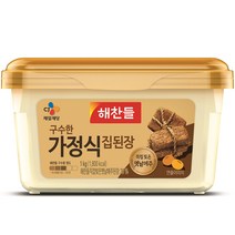 해찬들 구수한 가정식 집된장, 1kg, 1개