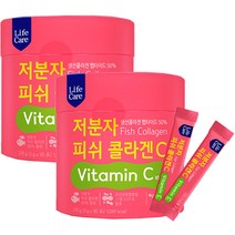 라이프케어 저분자 피쉬 콜라겐C, 270g, 2개