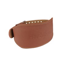 하빈져 헬스 가죽 벨트 와이드 핏, 브라운, 520g