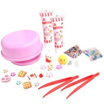 투영디자인 몰랑이 DIY 오르골 꾸미기 키트, 혼합색상, 2세트