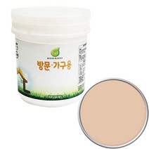 순앤수 방문 가구용 페인트 1L, 밀크코코아 NR1114, 1개