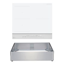 LG 디오스 오브제컬렉션 인덕션 빌트인 3구 전기레인지 미스트 크림 화이트 본품 + 프리스탠딩 자재 15cm 방문설치, BEI3WWQLOA
