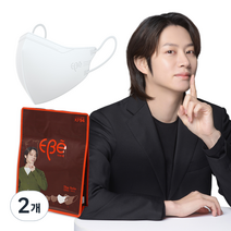 이비에 더세로 새부리형 얼큰이 마스크 특대형 KF94 + 향균파우치 세트, 30개입, 2개, 화이트