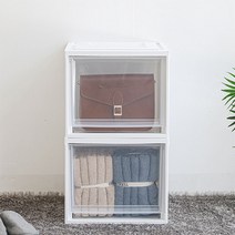 아이리스 BC 시스템 수납박스 BC-450D, 클리어, 1개