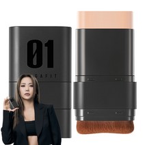 조성아TM 메가 핏 스틱 파운데이션 SPF50  PA     16g, 세미매트 01 내추럴 아이보리, 1개