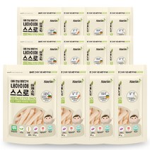 내아이애 유기농 스스로 야채스틱 과자 4종 x 3p 세트, 현미맛, 단호박맛, 녹황채소맛, 당근맛, 1세트