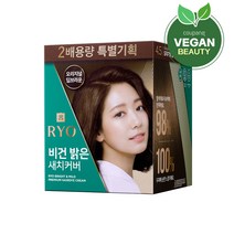 려 비건밝은새치커버 4.5 2배용량 기획 240g, 오리지널 딥브라운, 1개