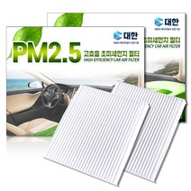 대한 차량용 에어컨 필터 모닝 등, 2개입