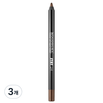 우드버리 스테이24 아이라이너, 룩스브라운, 3개