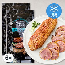 GAMI 훈제오리롤 (냉동), 400g, 6팩