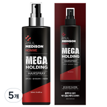 폴메디슨 옴므 메가 홀딩 헤어스프레이, 250ml, 5개