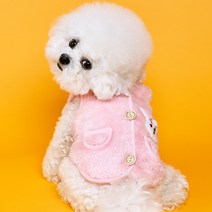 도그아이 애견용 토순이조끼, 핑크