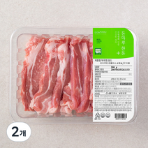 돈마루 한돈 무항생제 삼겹살 구이용 (냉장), 500g, 2개