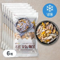 곰곰 모둠 해물 (냉동), 800g, 6개