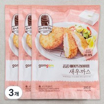 곰곰 에어프라이어용 새우까스(냉동), 200g, 3개