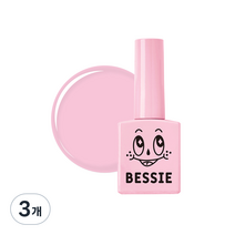 베씨 컬러 젤 11ml, P04 사춘기 분홍, 3개