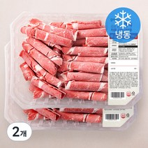 곰곰 호주산 척롤 샤브샤브용 (냉동), 700g, 2개