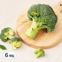 곰곰 국내산 브로콜리, 1개입, 6개