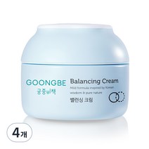 궁중비책 키즈 밸런싱 크림, 4개, 180ml