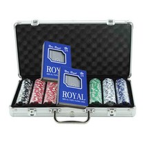 후니갬블 카지노 칩 300p + 국내산카드 2p 랜덤발송+ 주사위 5p 랜덤발송 + 열쇠 + 하드케이스, 랜덤발송