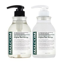 말콤 오리지널 리얼 모링가 샴푸 520ml + 트리트먼트 520ml 세트, 1세트