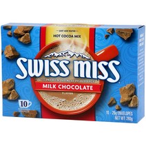스위스미스 밀크 초콜렛 핫초코 믹스, 28g, 10개