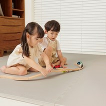 에코폼 맘편한매트 오리지널 퍼즐매트, 머드 그레이, 16개
