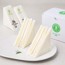 그린래빗 대만식 삼색샌드 6개입, 80g, 6개